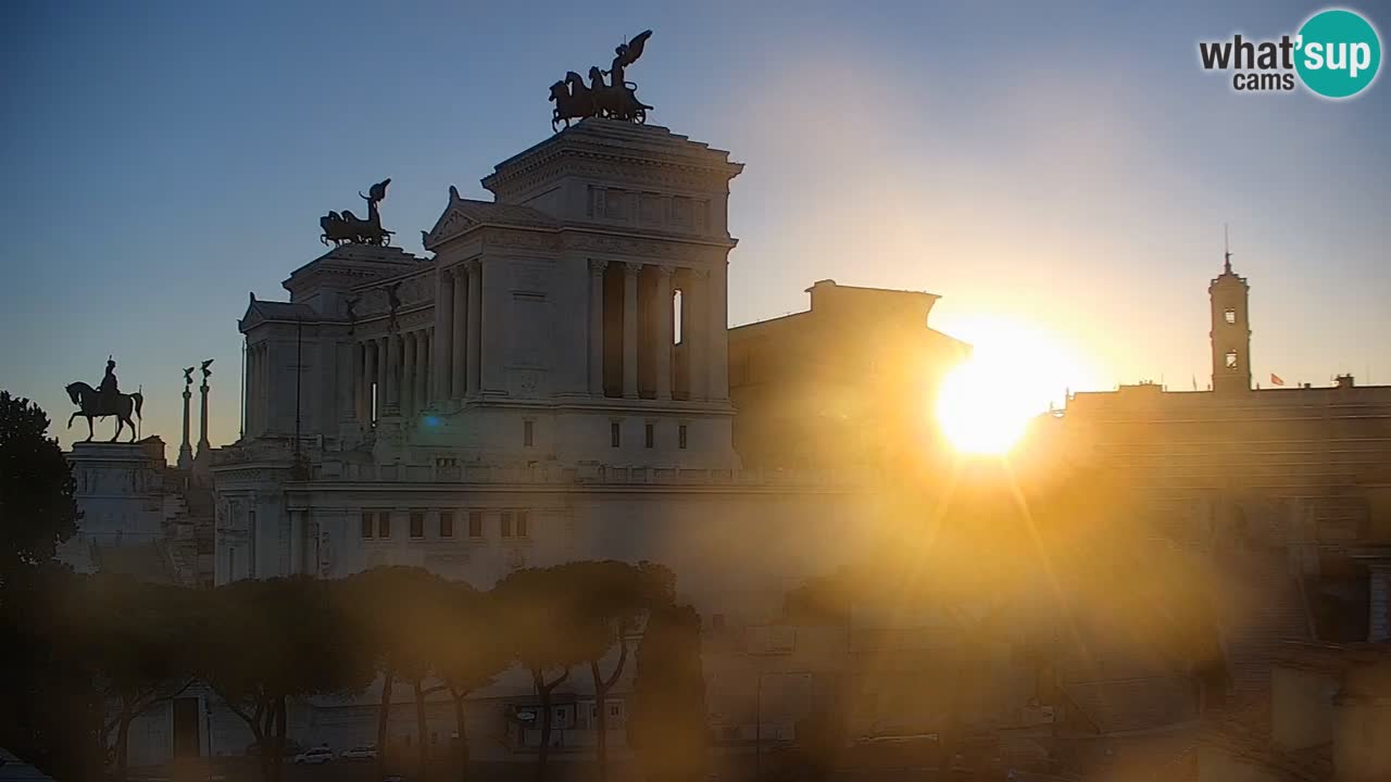 Rome Livecam – Vittoriano webcam – Altare della Patria