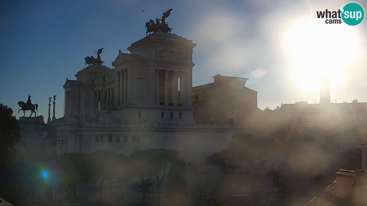 Rome Livecam – Vittoriano webcam – Autel de La Patrie