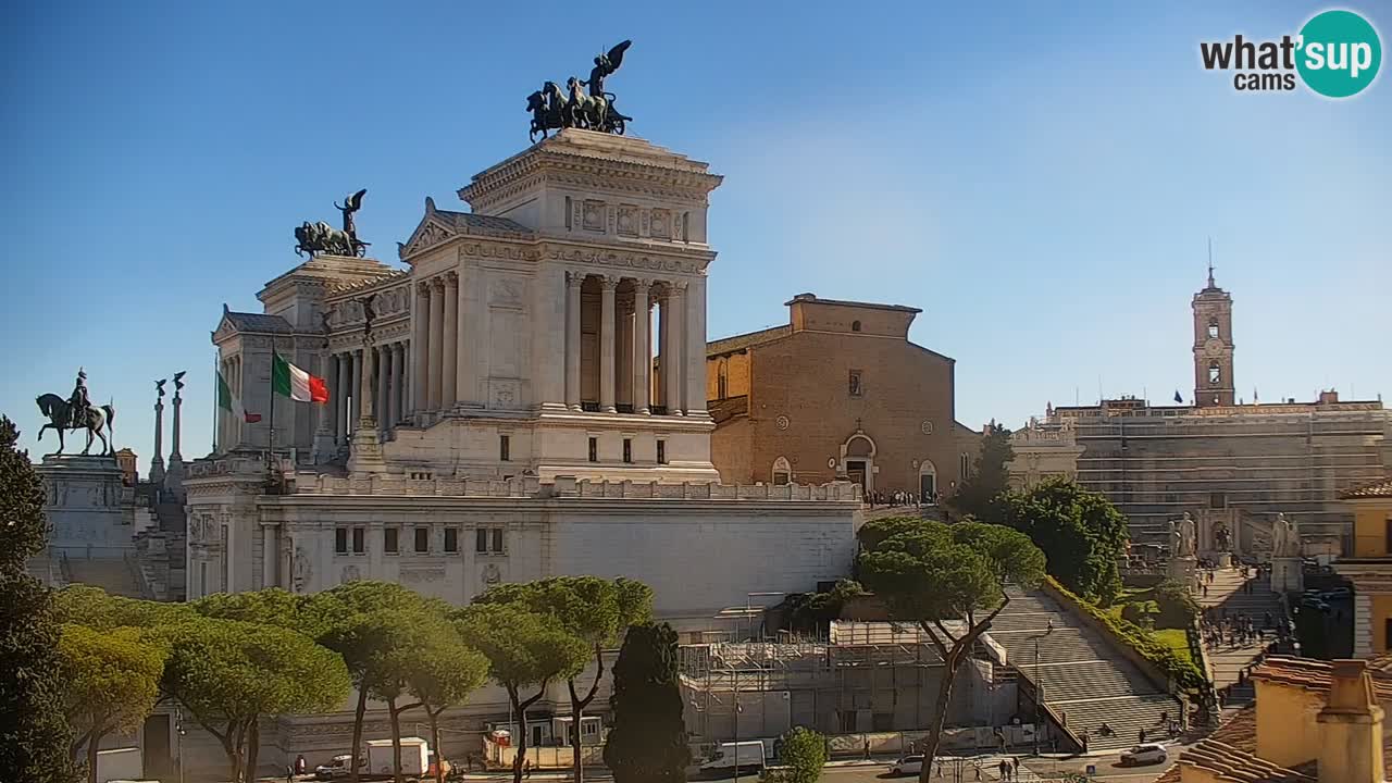 Rom Webcam – Vittoriano – Altar des Vaterlands