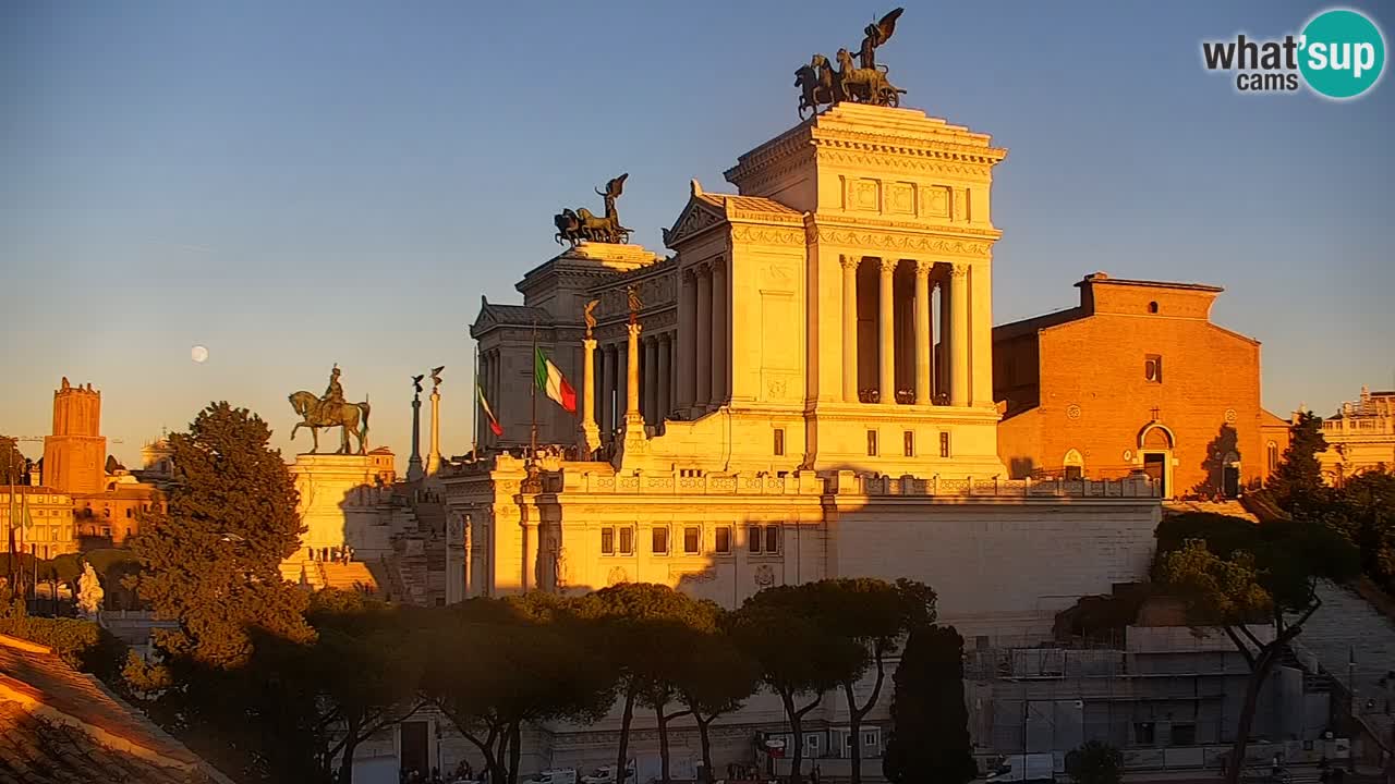 Rim Spletna kamera – Vittoriano – Oltar domovine