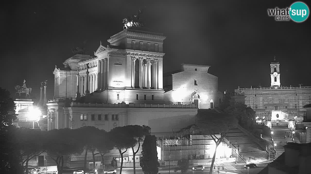 Rim Spletna kamera – Vittoriano – Oltar domovine