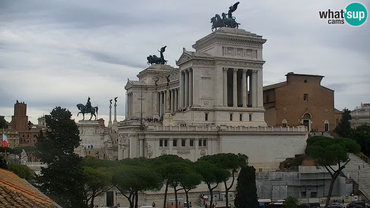 Rome Livecam – Vittoriano webcam – Altare della Patria