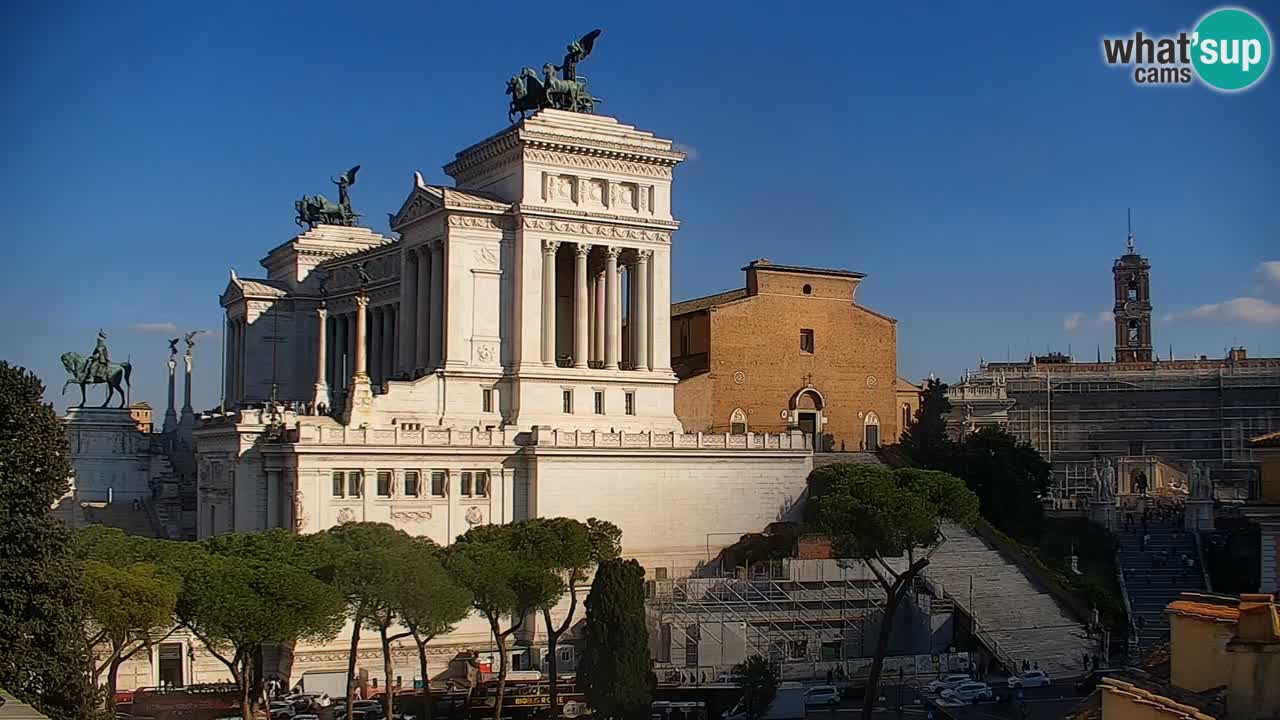 Rim Spletna kamera – Vittoriano – Oltar domovine