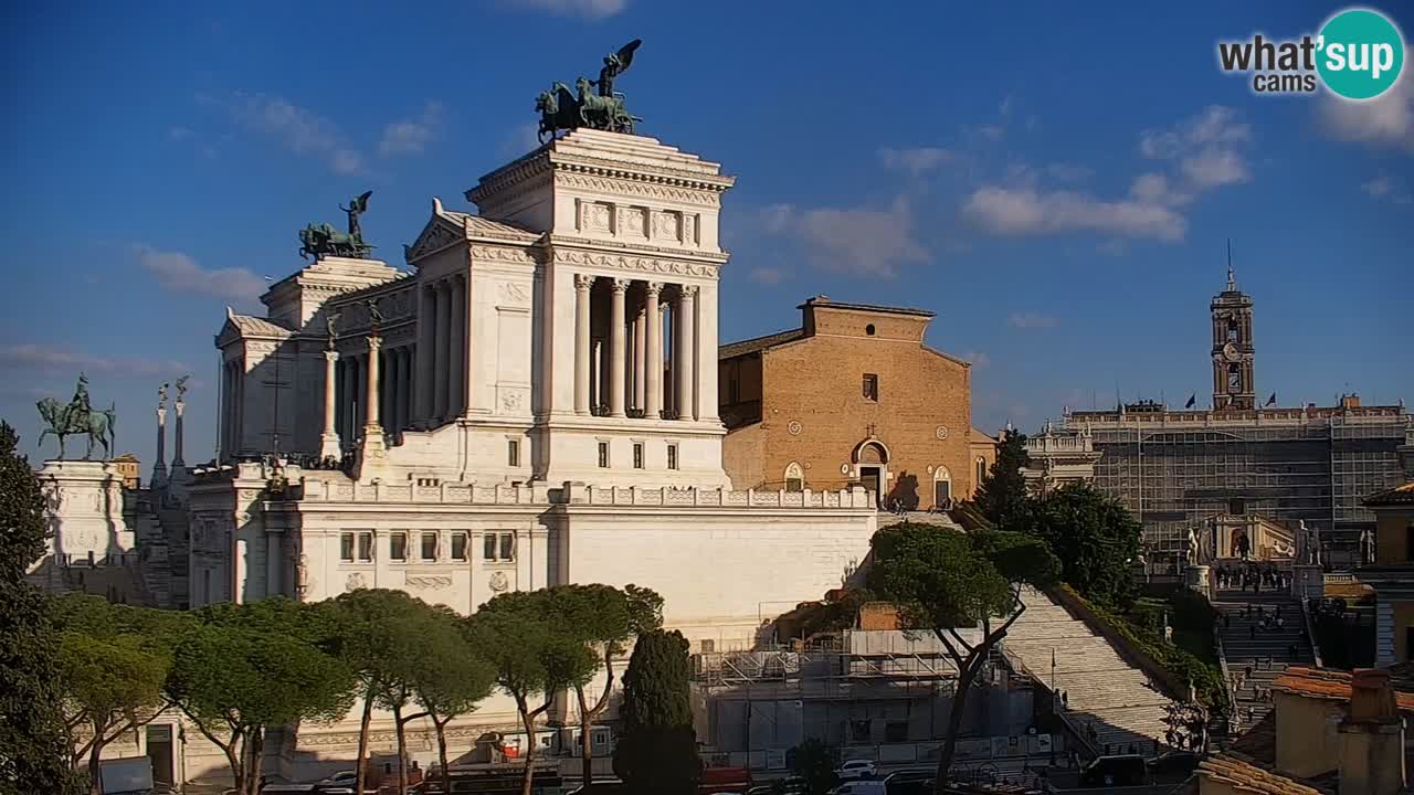 Rome Livecam – Vittoriano webcam – Autel de La Patrie