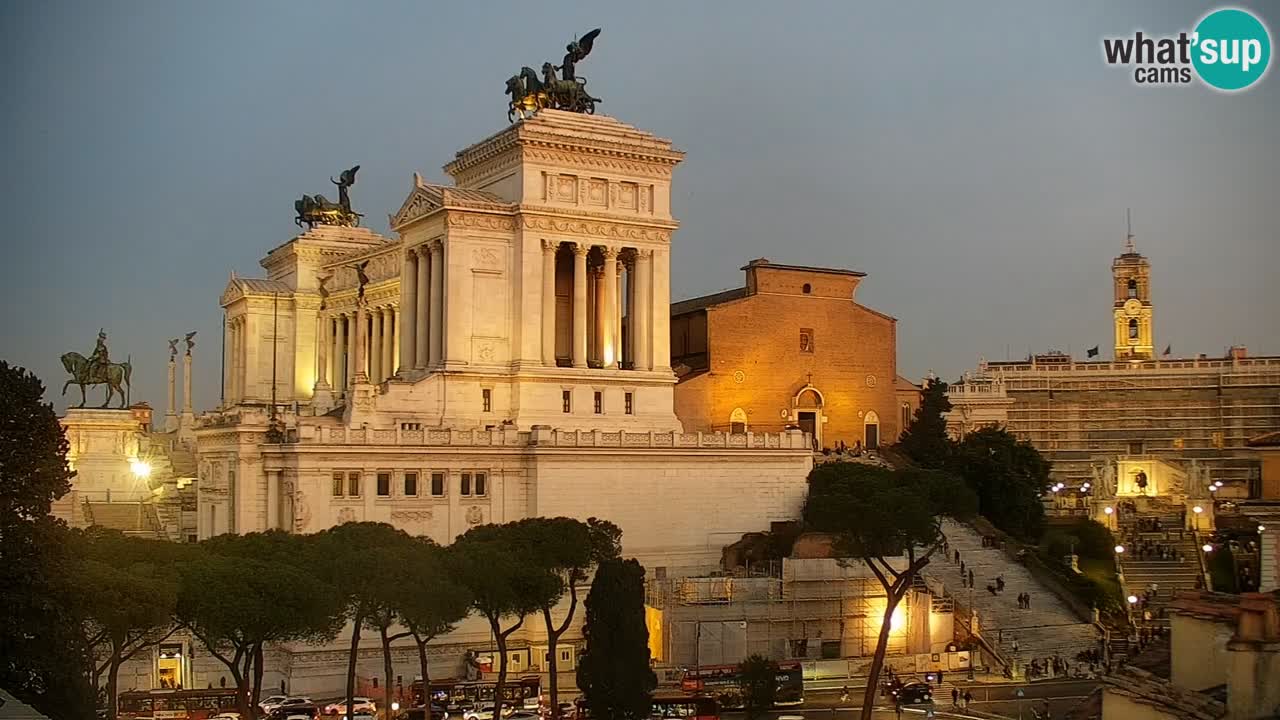 Rome Livecam – Vittoriano webcam – Autel de La Patrie