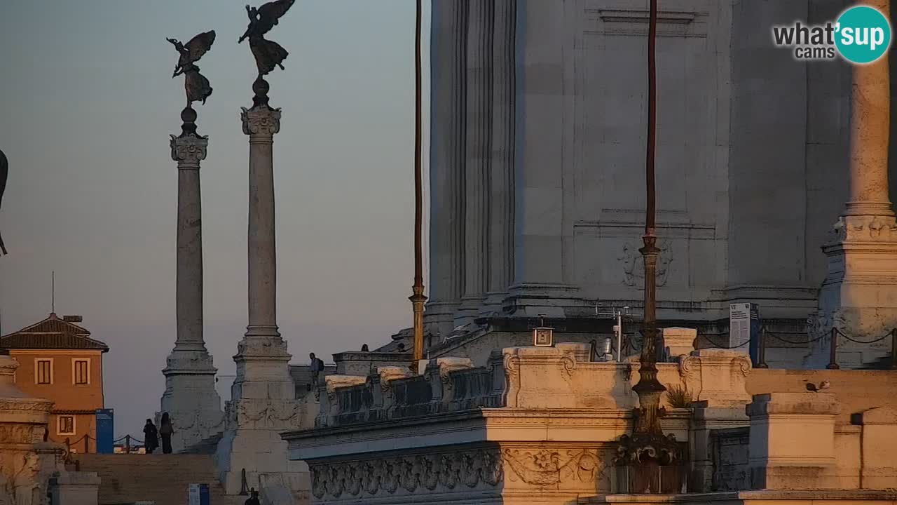 Roma Livecam – Vittoriano webcam – Altare della Patria