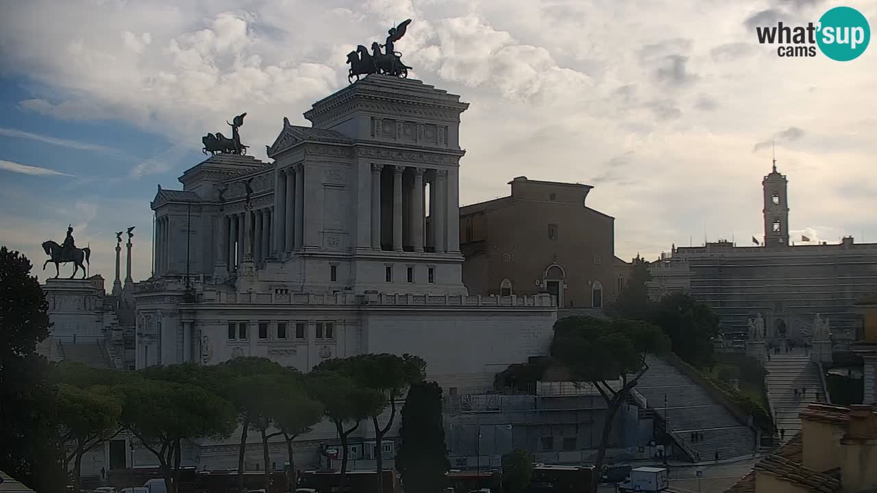 Rim Spletna kamera – Vittoriano – Oltar domovine