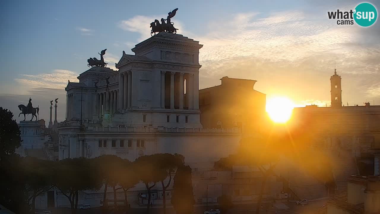 Rome Livecam – Vittoriano webcam – Altare della Patria