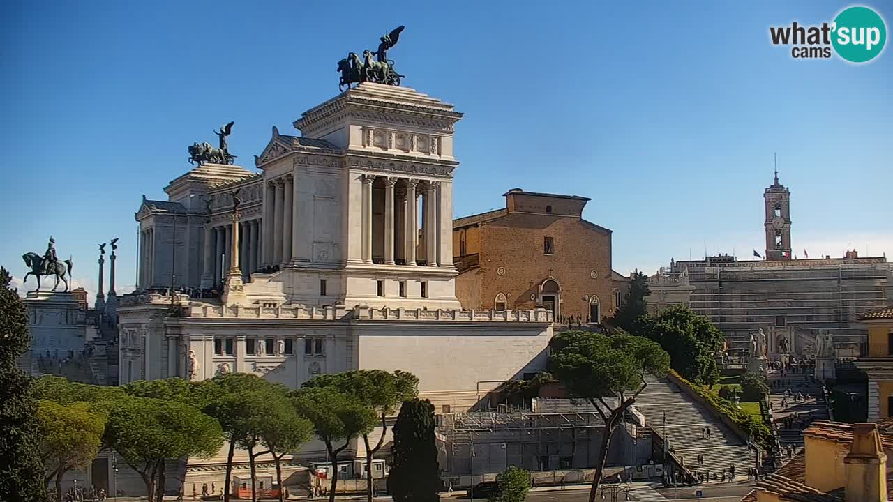 Rom Webcam – Vittoriano – Altar des Vaterlands