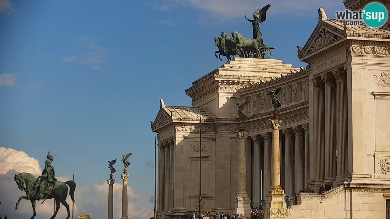 Rom Webcam – Vittoriano – Altar des Vaterlands