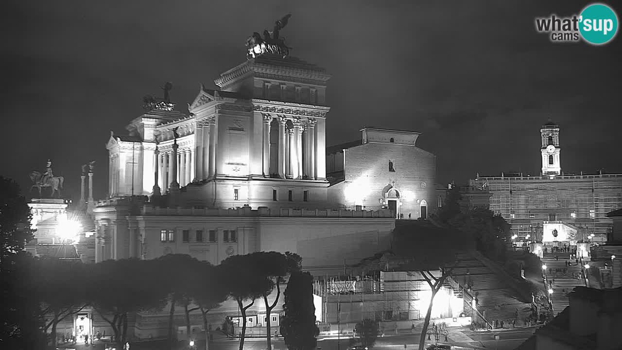 Rim Spletna kamera – Vittoriano – Oltar domovine