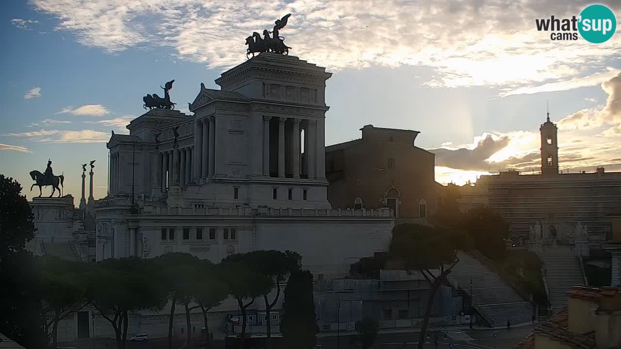 Rome Livecam – Vittoriano webcam – Altare della Patria