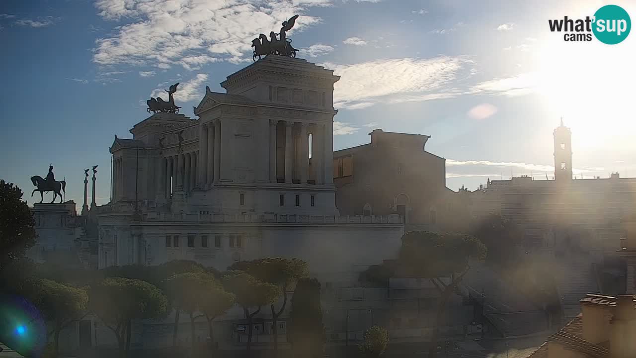 Roma Livecam – Vittoriano webcam – Altare della Patria