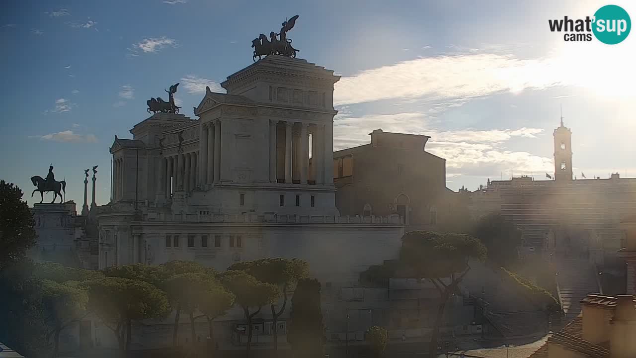 Roma Camera en vivo – Vittoriano webcam – Altare della Patria