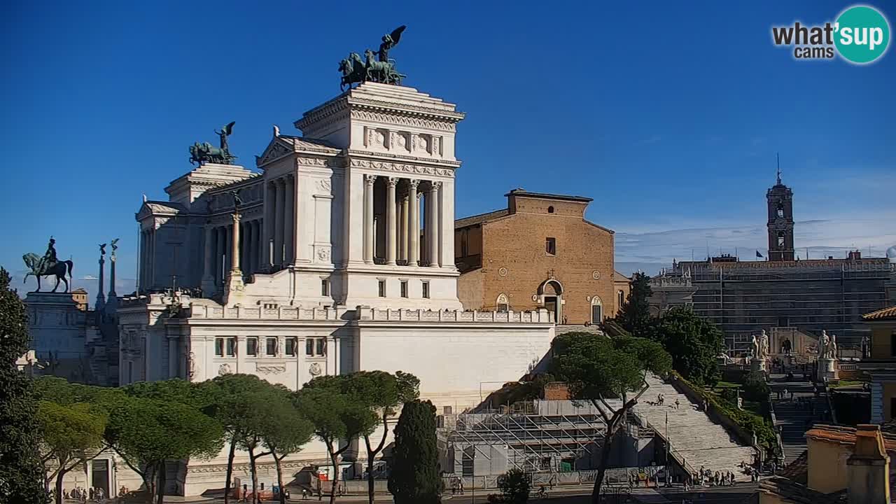 Roma Livecam – Vittoriano webcam – Altare della Patria