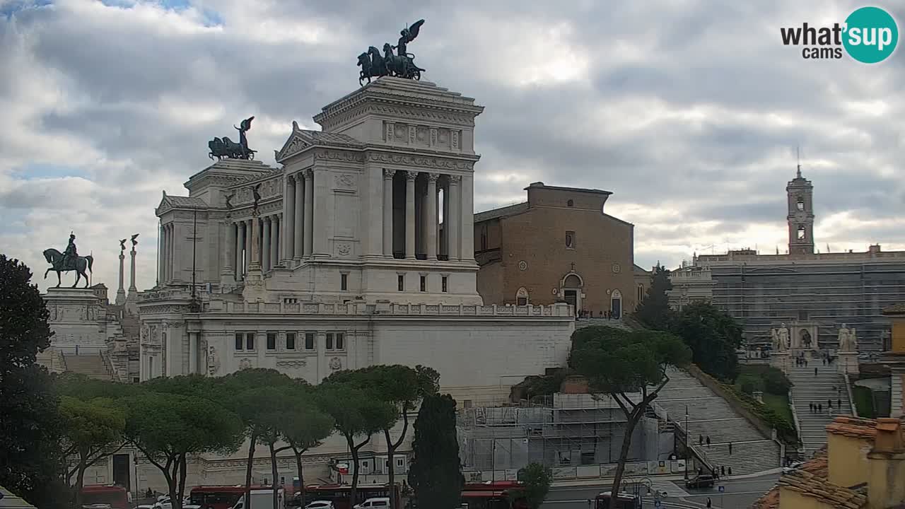 Rome Livecam – Vittoriano webcam – Autel de La Patrie