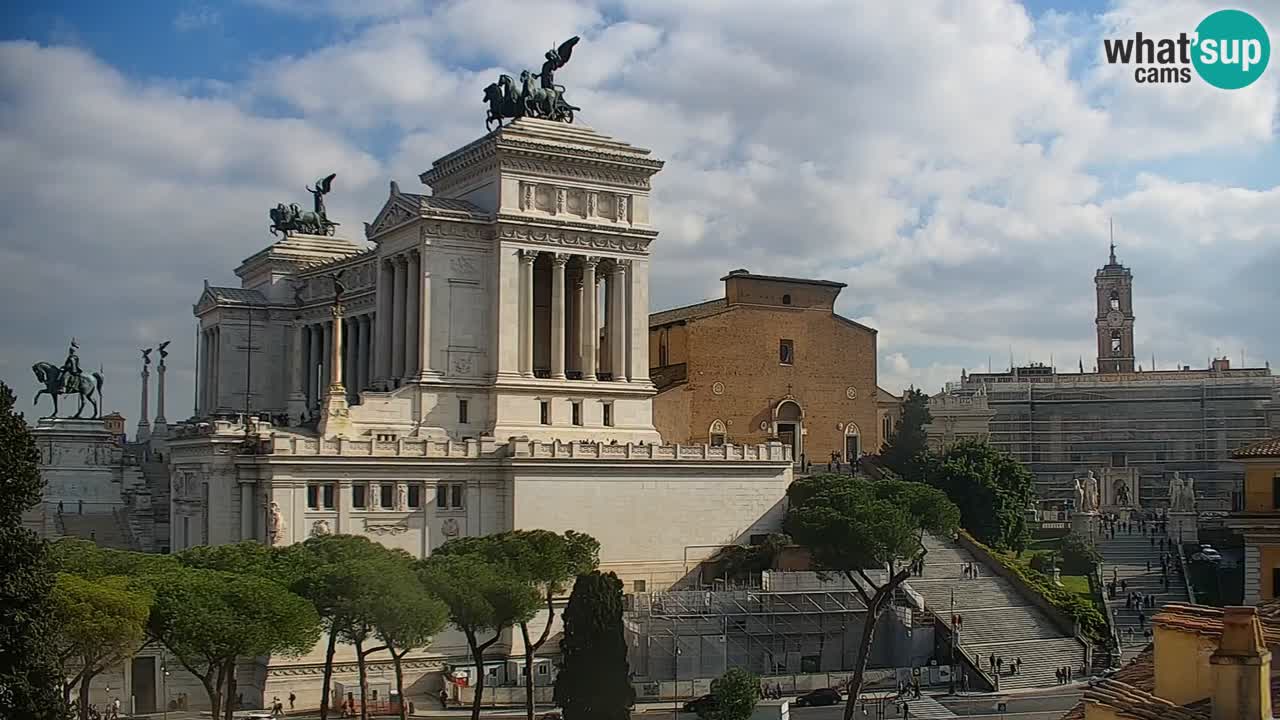 Rom Webcam – Vittoriano – Altar des Vaterlands