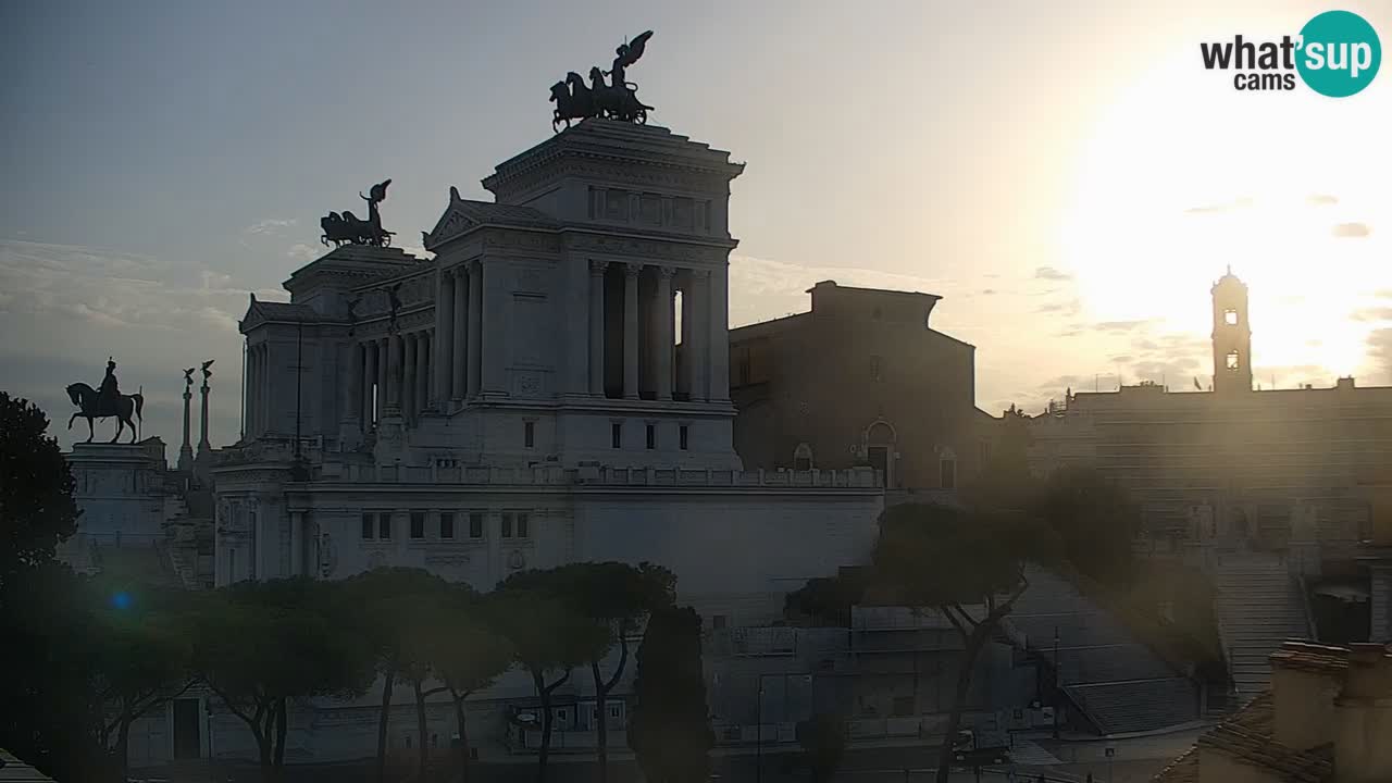 Rim Spletna kamera – Vittoriano – Oltar domovine