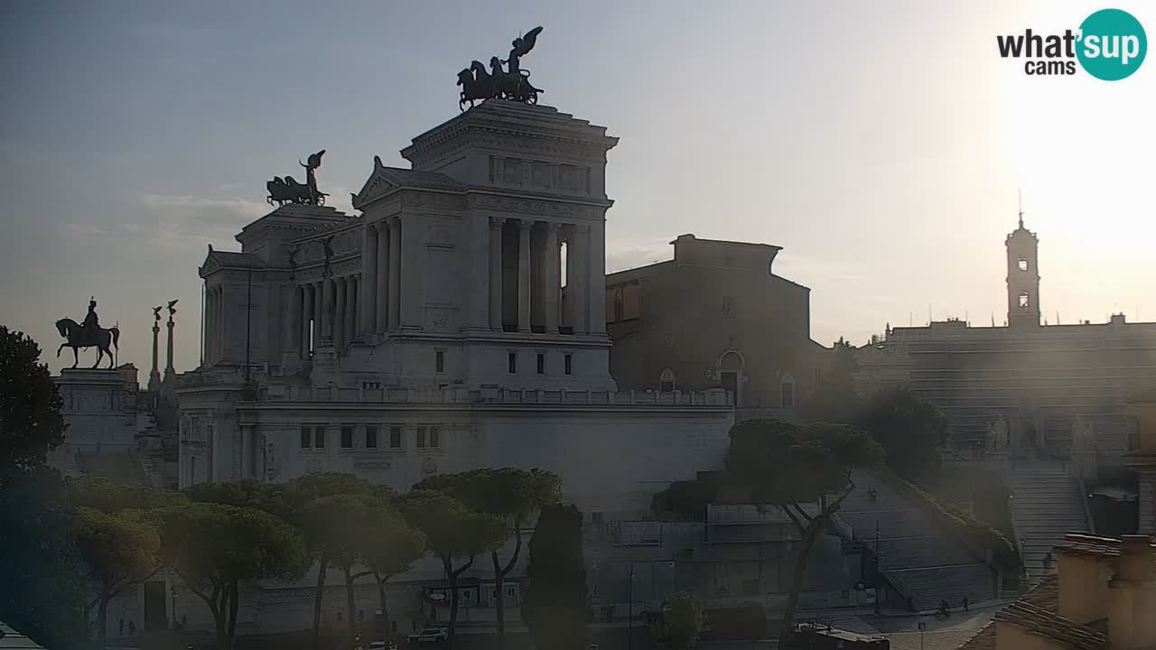 Rome Livecam – Vittoriano webcam – Altare della Patria