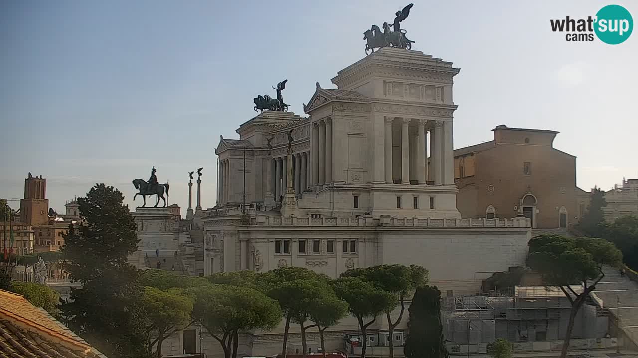 Rome Livecam – Vittoriano webcam – Altare della Patria