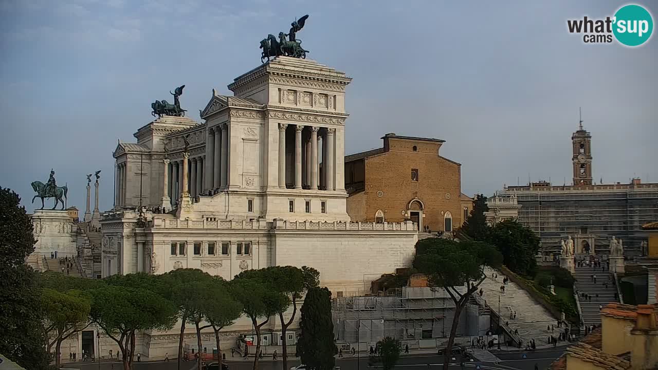 Rome Livecam – Vittoriano webcam – Altare della Patria