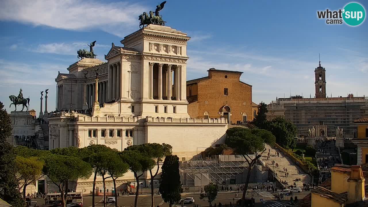 Rome Livecam – Vittoriano webcam – Autel de La Patrie