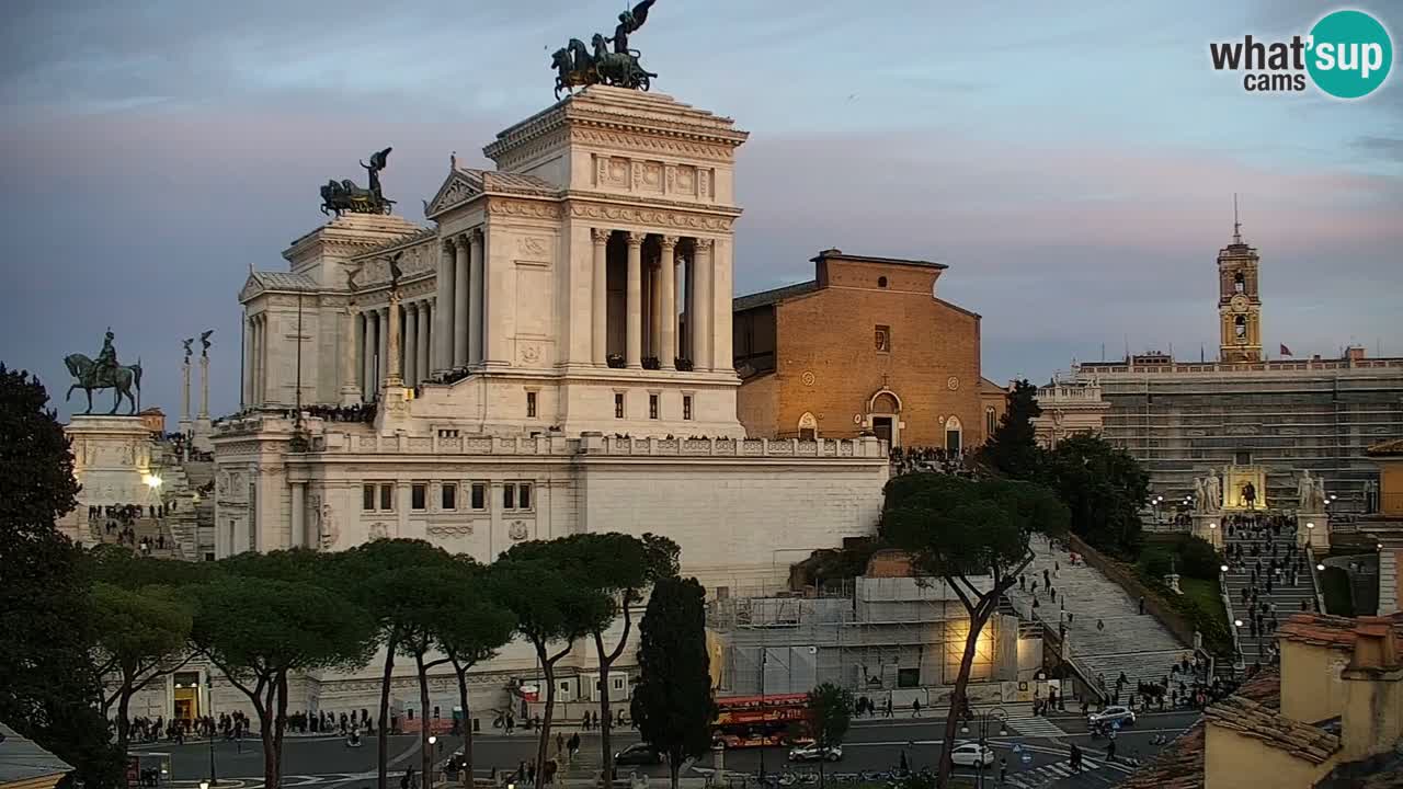 Rim Spletna kamera – Vittoriano – Oltar domovine