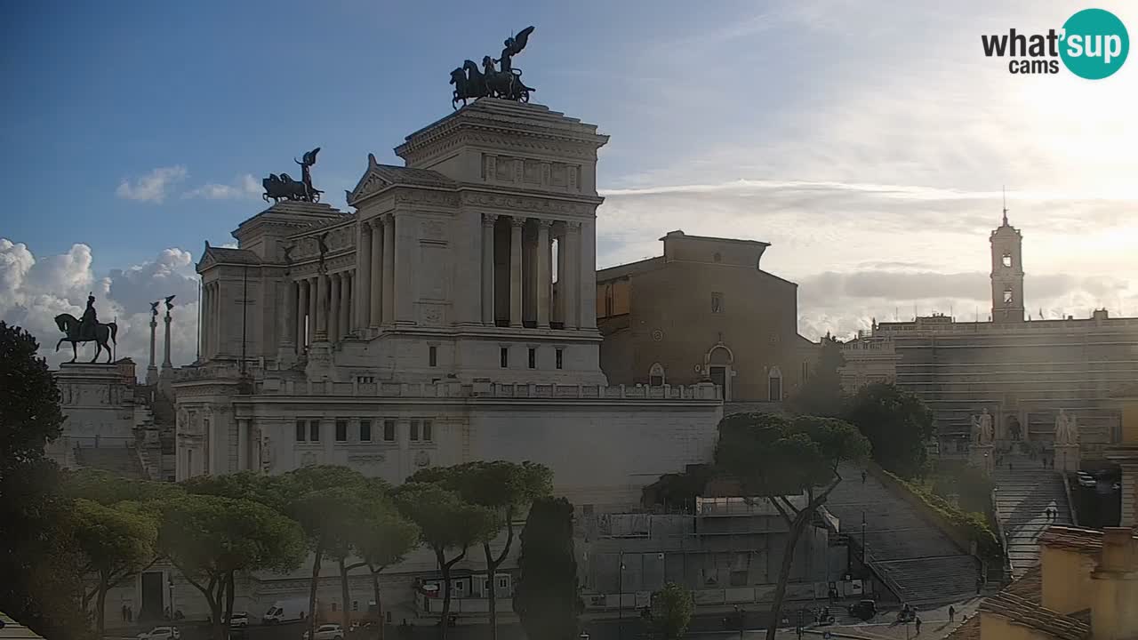 Roma Camera en vivo – Vittoriano webcam – Altare della Patria