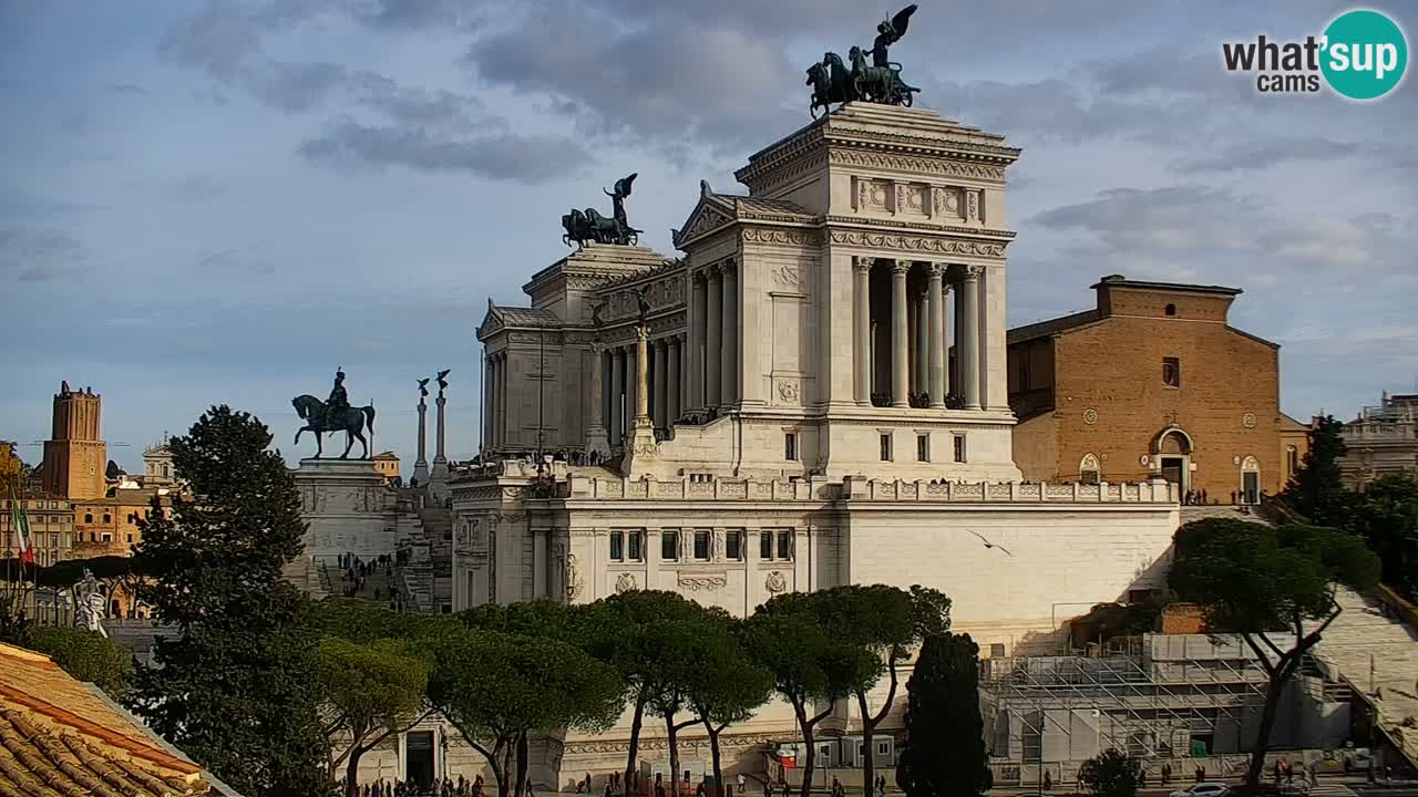 Roma Camera en vivo – Vittoriano webcam – Altare della Patria