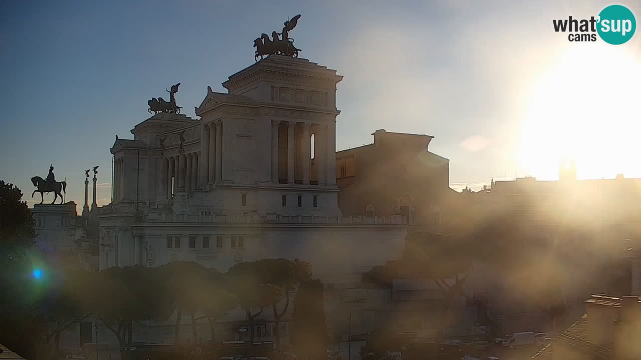 Rome Livecam – Vittoriano webcam – Autel de La Patrie