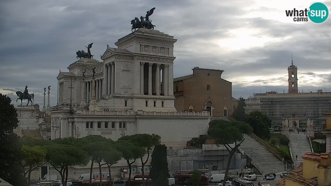 Rim Spletna kamera – Vittoriano – Oltar domovine