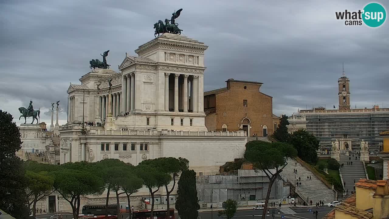 Rome Livecam – Vittoriano webcam – Altare della Patria