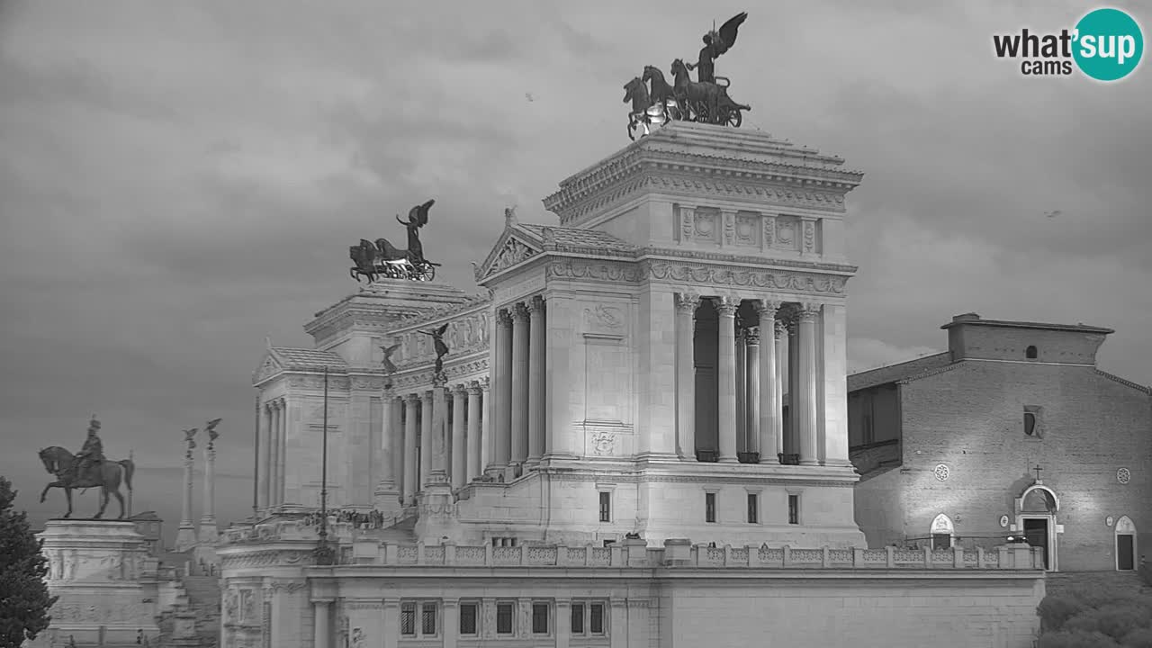 Rome Livecam – Vittoriano webcam – Autel de La Patrie