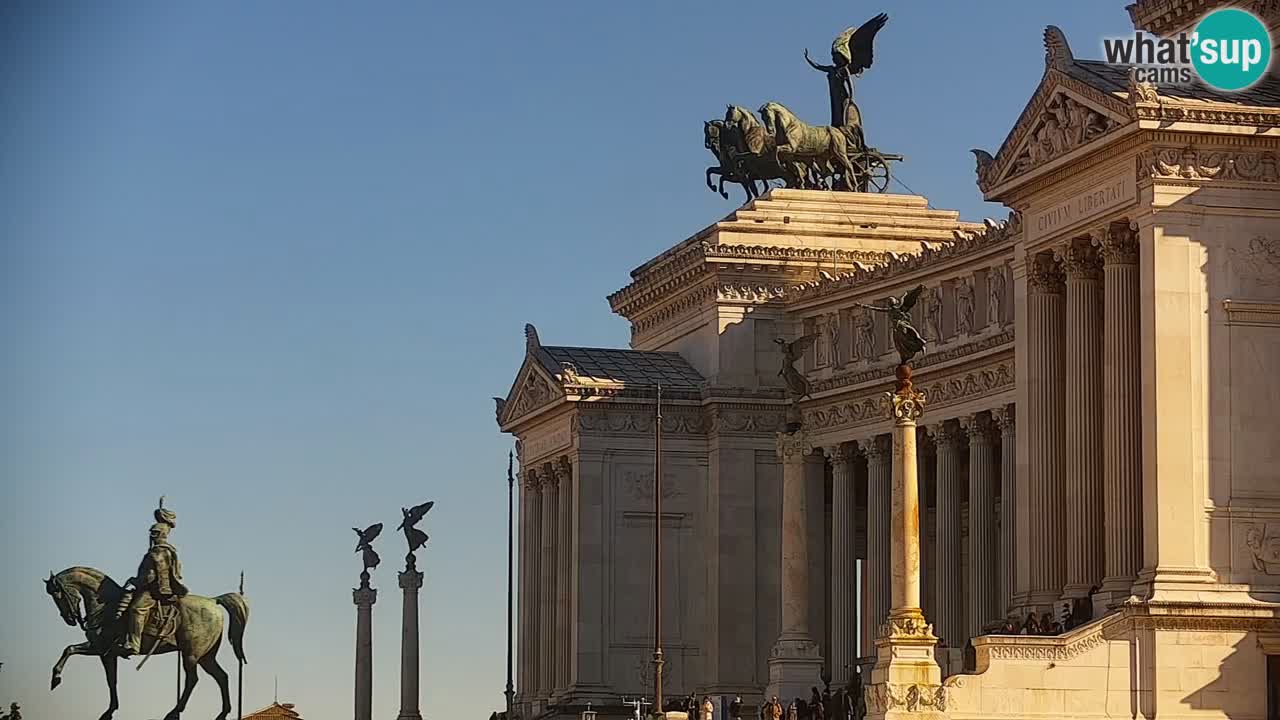 Rom Webcam – Vittoriano – Altar des Vaterlands