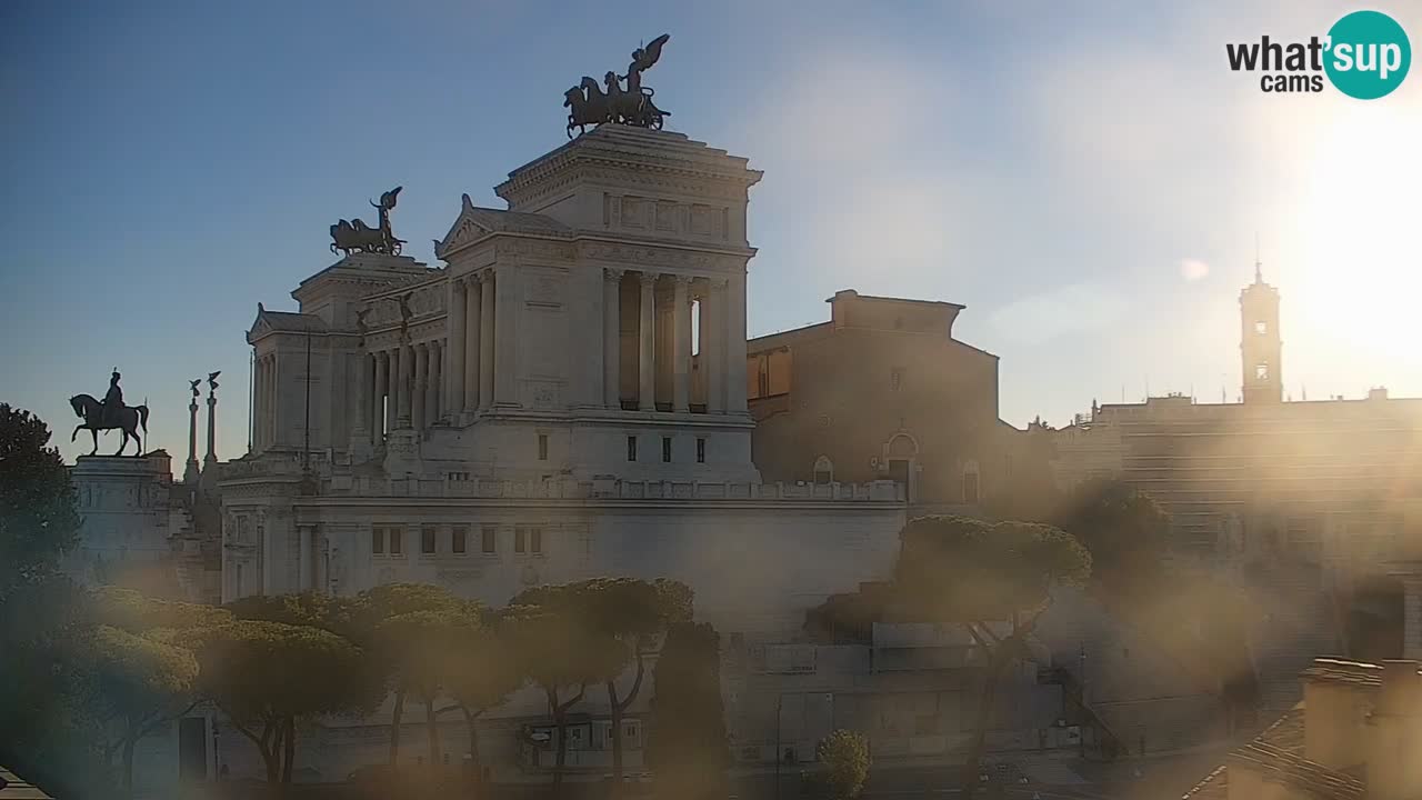 Rome Livecam – Vittoriano webcam – Altare della Patria