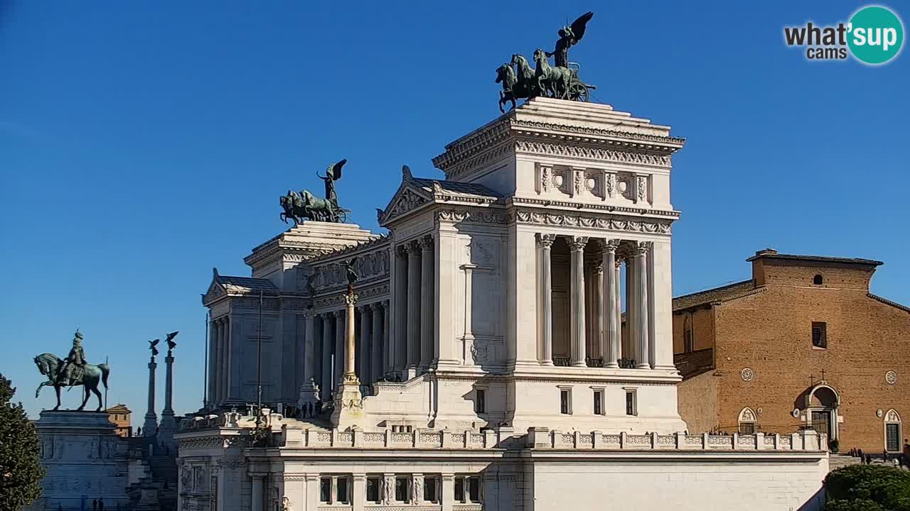 Rome Livecam – Vittoriano webcam – Altare della Patria