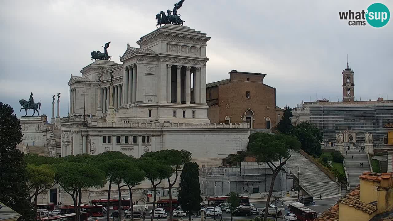 Rim Spletna kamera – Vittoriano – Oltar domovine