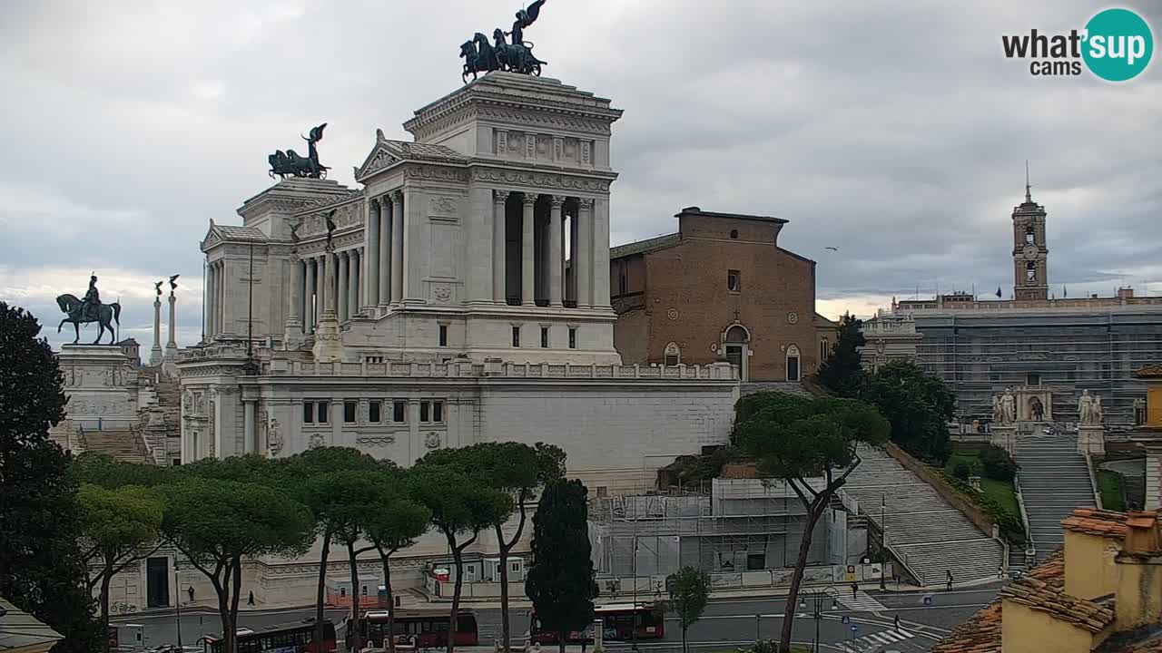 Roma Livecam – Vittoriano webcam – Altare della Patria