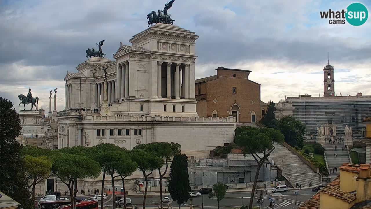 Rim Spletna kamera – Vittoriano – Oltar domovine
