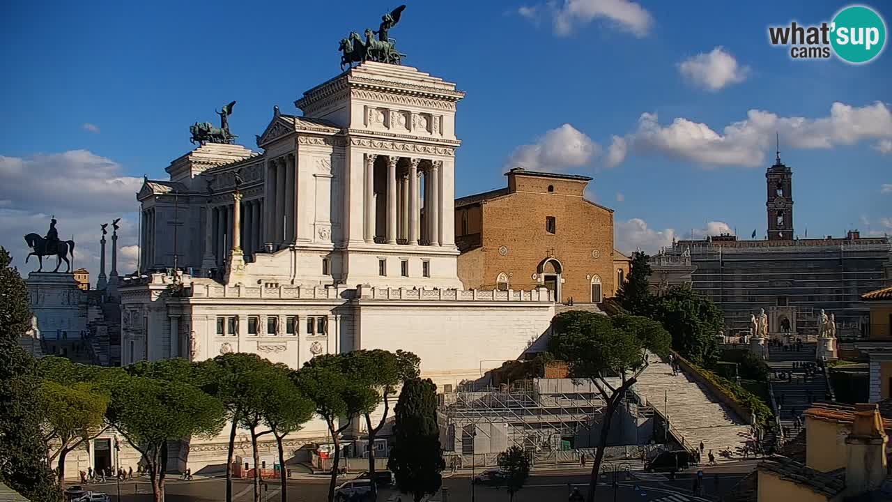 Rome Livecam – Vittoriano webcam – Autel de La Patrie
