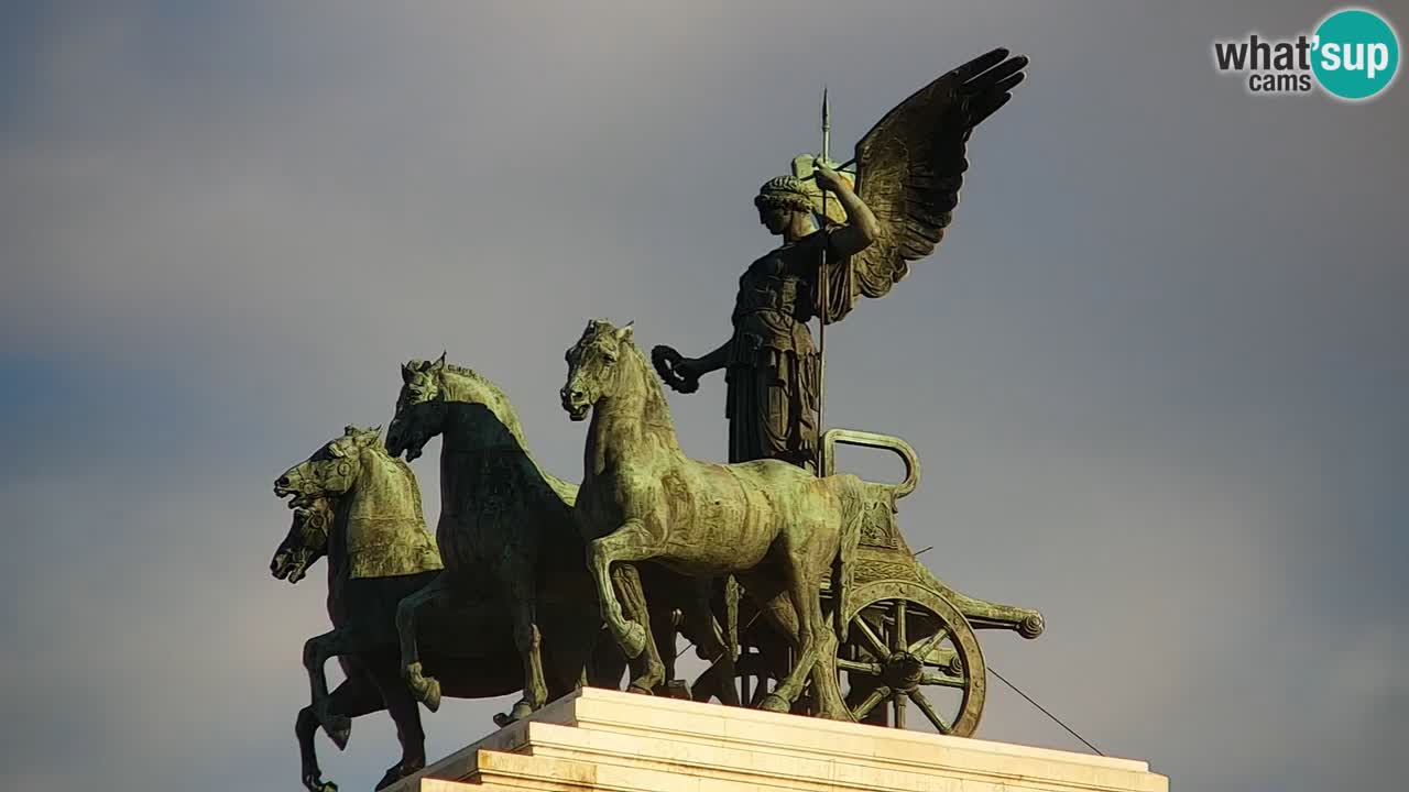 Rome Livecam – Vittoriano webcam – Autel de La Patrie