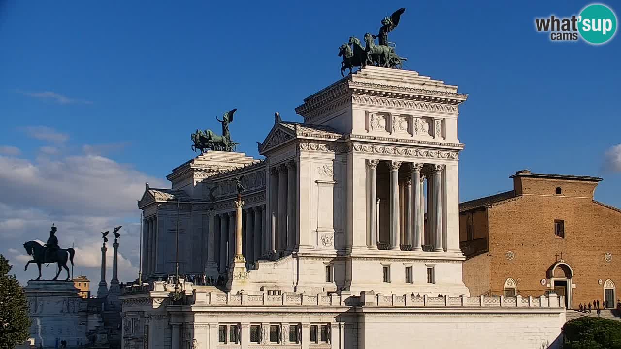 Rome Livecam – Vittoriano webcam – Autel de La Patrie
