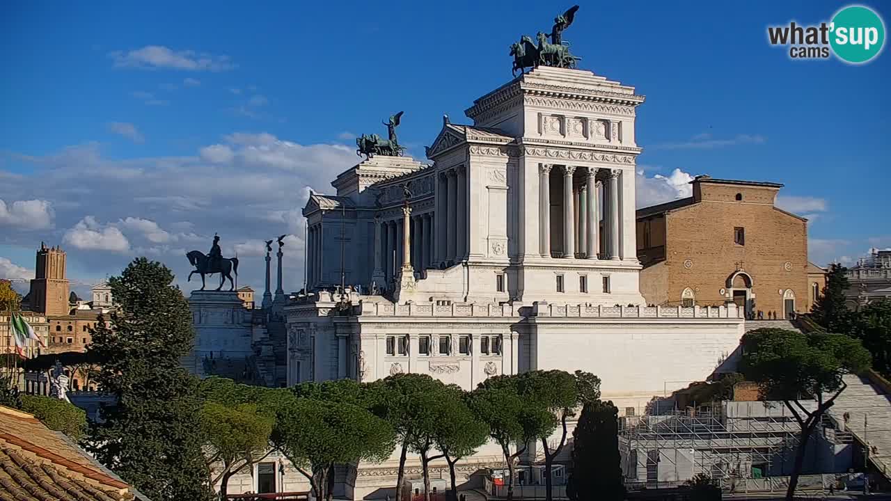 Rome Livecam – Vittoriano webcam – Altare della Patria