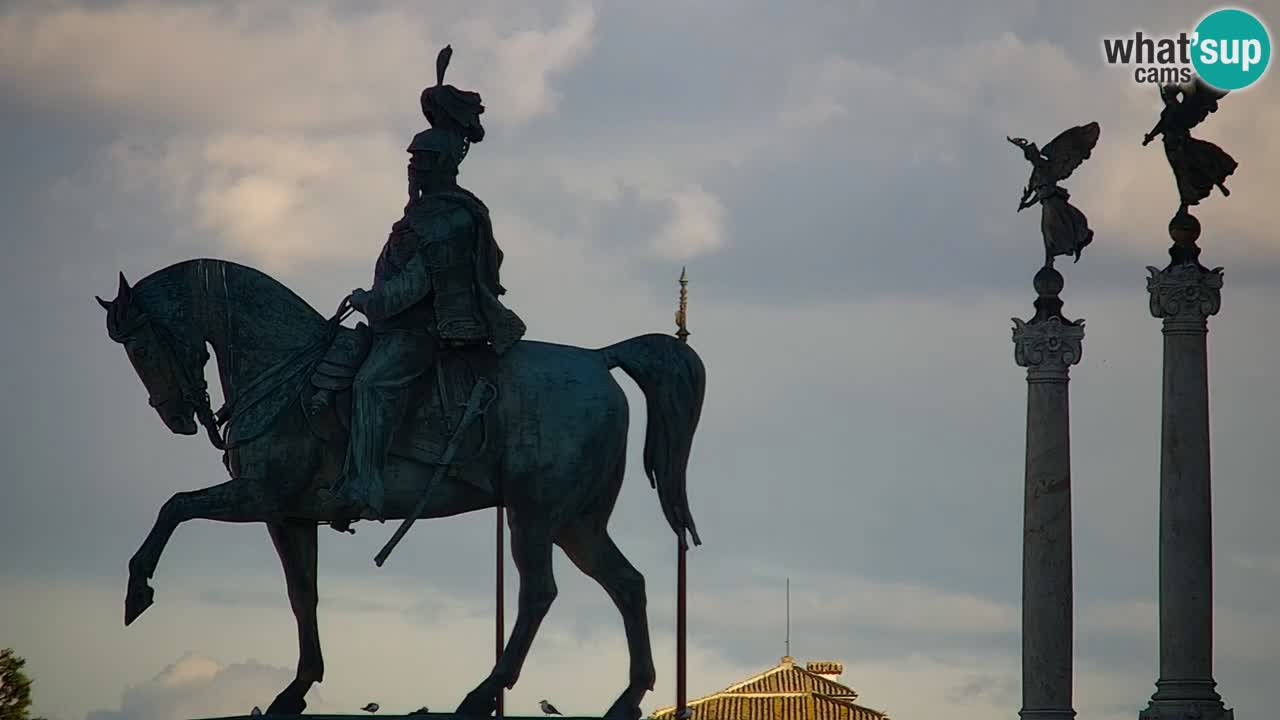 Roma Camera en vivo – Vittoriano webcam – Altare della Patria