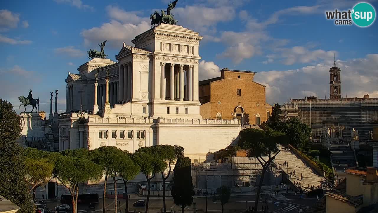 Rome Livecam – Vittoriano webcam – Autel de La Patrie