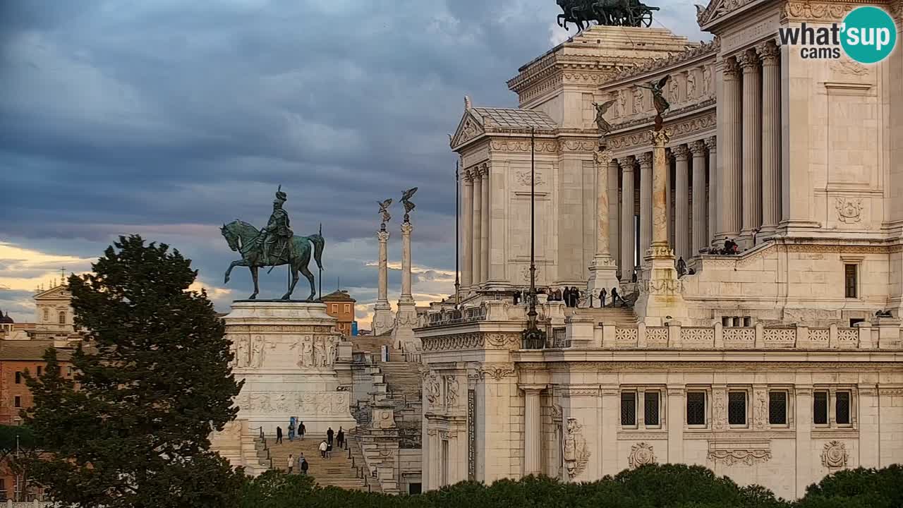 Rom Webcam – Vittoriano – Altar des Vaterlands