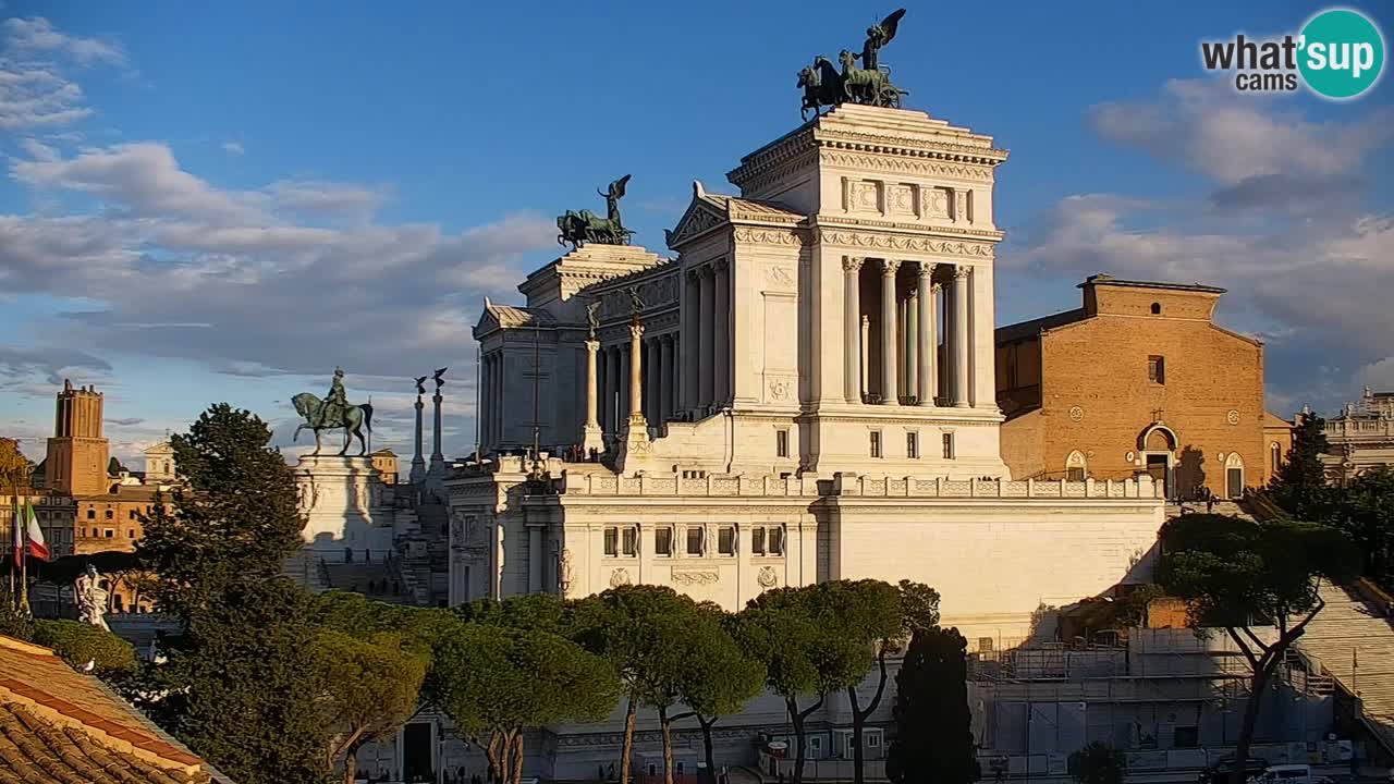 Rome Livecam – Vittoriano webcam – Autel de La Patrie