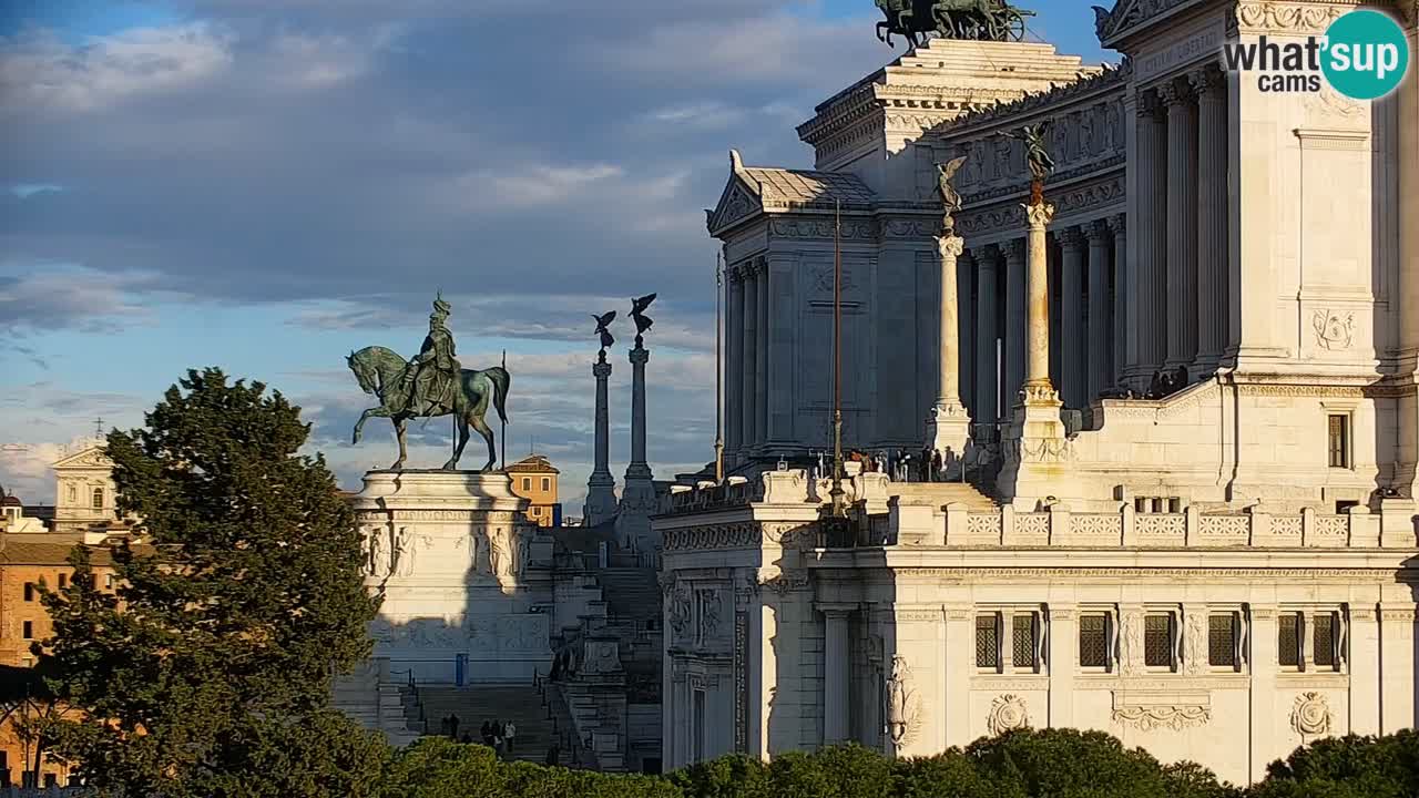 Roma Camera en vivo – Vittoriano webcam – Altare della Patria