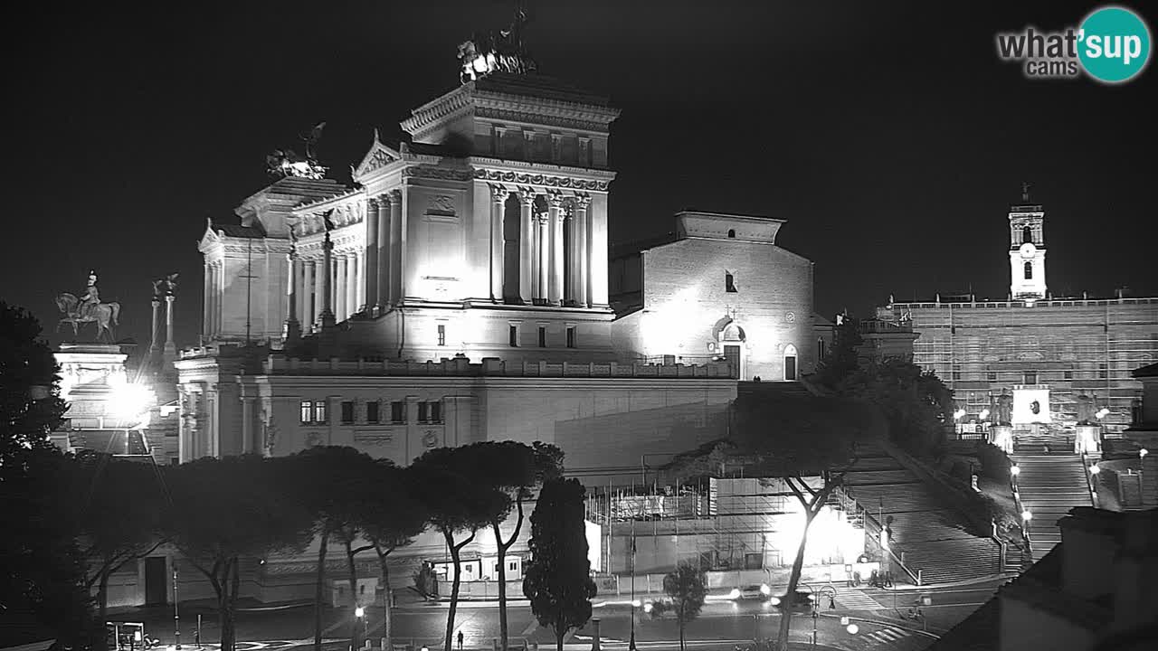 Rim Spletna kamera – Vittoriano – Oltar domovine
