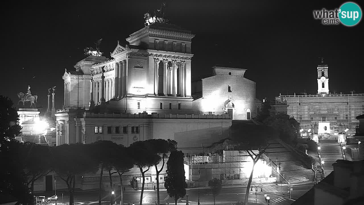 Rim Spletna kamera – Vittoriano – Oltar domovine